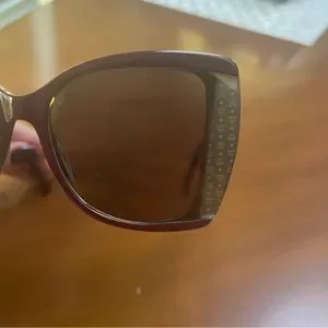 ? MCM Butterfly Shape Sunnies in Aubergine MCM | Accessories | Mcm Butterfly Shape Sunnies In Aubergine  main image 3
